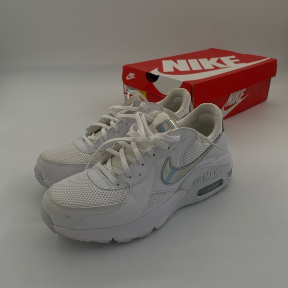 NIKE AIR MAX EXCEE WHITE IRIDESCENT - Picture 5 of 9
